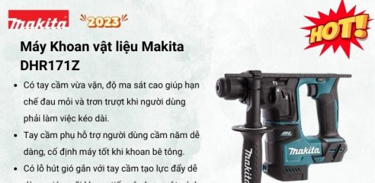 #15 Máy Khoan vật liệu Makita DHR171Z