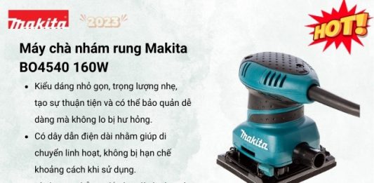 Máy chà nhám rung Makita BO4540 160W